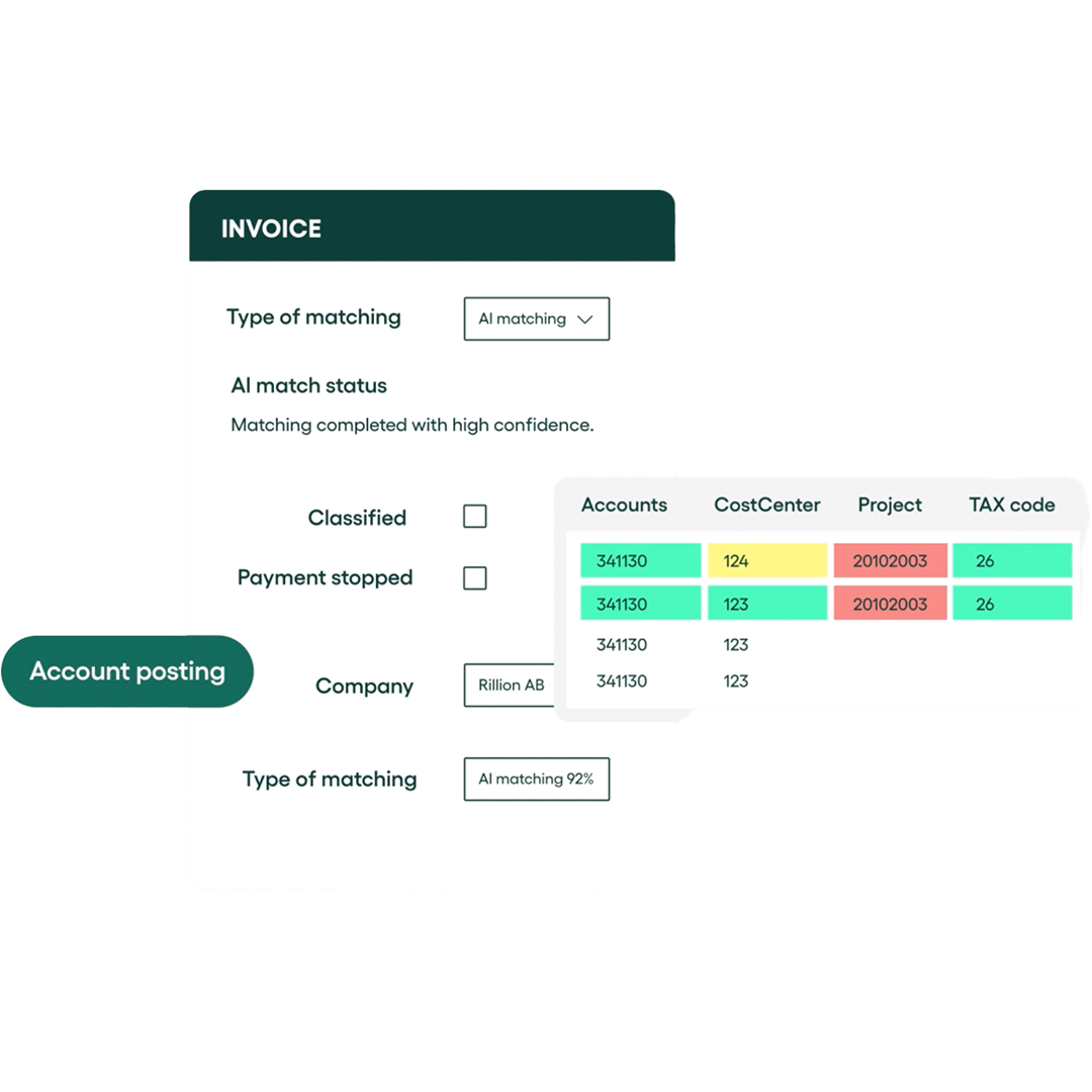 Optimize posting and routing tasks in accounting with AI